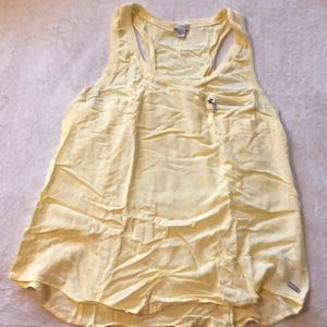 Guess racer back top.